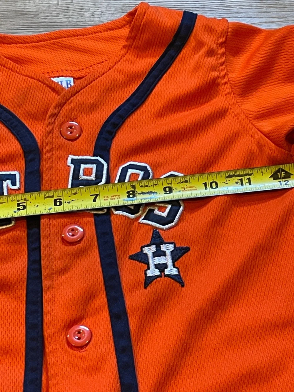 Youth Nike Houston Astros Alternate Orange Limited Jersey  King Size - Picture 3 of 5